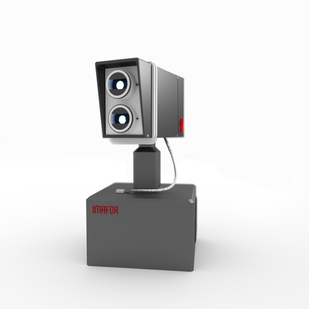 3d-modell av Imafors kamera